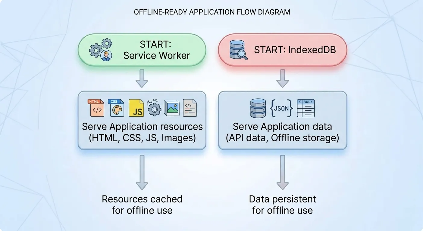 Service vs Indexed diagram